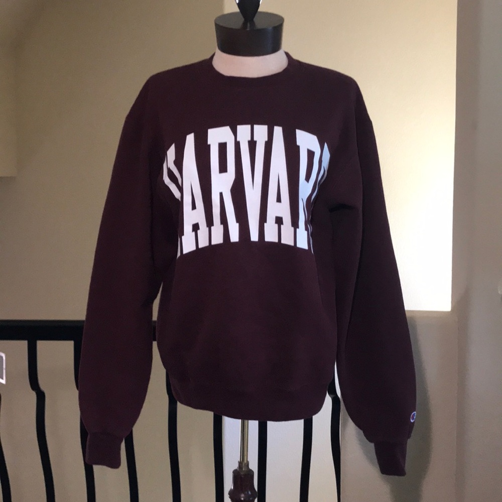 Crimson Harvard sweatshirt